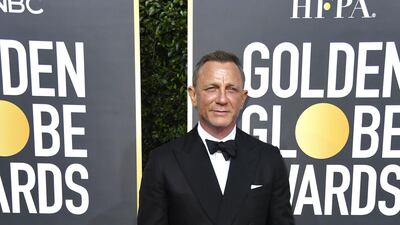 Daniel Craig, wearing Anderson and Sheppard, arrives at the 77th annual Golden Globe Awards at the Beverly Hilton Hotel on January 5, 2020. AFP