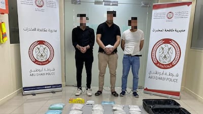 Three Asian nationals were using random promotional messages on WhatsApp to sell the drugs. Abu Dhabi Police