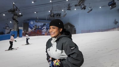 Amenah Al Muhairi, an 18-year-old freestyle snowboarder, made history as the first Emirati to represent her country at two Junior World Championships as well as the Youth Olympic Games in South Korea in 2024.