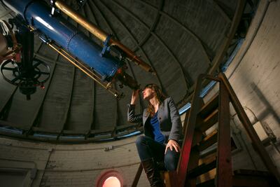 Prof Lisa Kaltenegger is ready for the moment we spot signs of life in the cosmos. Photo: Cornell University