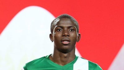 Nigeria’s Victor Osimhen poses with the Golden Ball trophy as the top scorer of the 2015 U17 World Cup on Sunday. Mario Ruiz / EPA