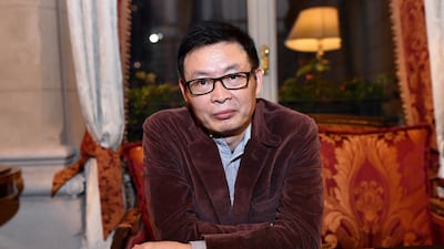 Chinese writer Mai Jia. Photo by Jacopo Raule / Getty Images