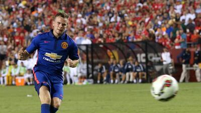 Tom Cleverley is targeting a different season than what he experienced last year with Manchester United. John Peters / Getty Images