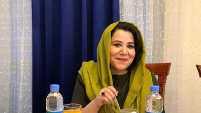 Nargis Nehan, 37, Afghanistan's acting minister for mining and petroleum, hosts friends for iftar at her home in Central Kabul on June 1, 2019. Hikmat Noori for The National