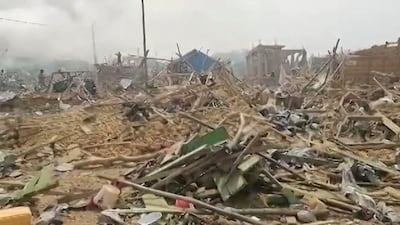 At least 17 people were killed and 59 injured.