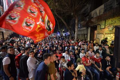 Egyptian football fans watch Al Ahly in the CAF Champions League but among many young people, mental health problems and suicide prevail. AFP