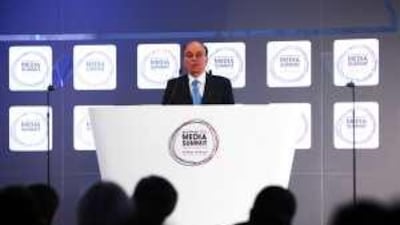 Rupert Murdoch at the Abu Dhabi Media Summit, where he encouraged Arab media outlets to tap their creativity. One reader believes Mr Murdoch has changed global media.