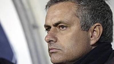 Jose Mourinho expects to return to Chelsea but he would not specify a time.