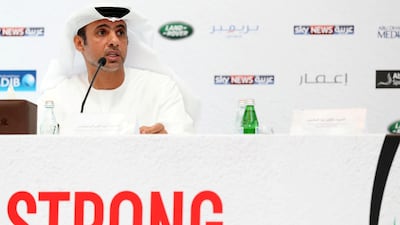 Fahad Ali Al Shamsi, chief executive officer of the UAEJJF. Chris Whiteoak / The National