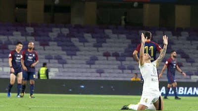 Shabab Al Ahli celebrate their 3-1 extra-time win over Al Wahda.