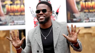 Catch the performance of comedian Kevin Hart in Abu Dhabi on Wednesday. Reuters