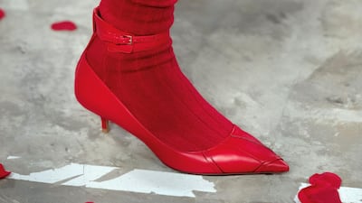 Footwear from the Valentino pre-fall collection