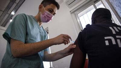 Covid-19 vaccination programmes in the UAE and Israel are among the fastest and most efficient globally. Bloomberg