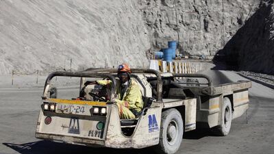 A miner drives a vehicle at Zimplats’ Ngwarati Mine in Mhondoro-Ngezi, Zimbabwe. The country is the world’s second-largest producer of platinum. Philimon Bulawayo / Reuters
