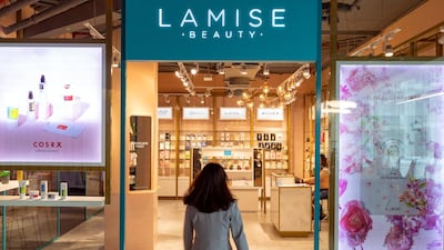 Lamise Beauty is run by 1004 Gourmet chief executive Chang Sup Shin's wife, Kate. Chris Whiteoak / The National