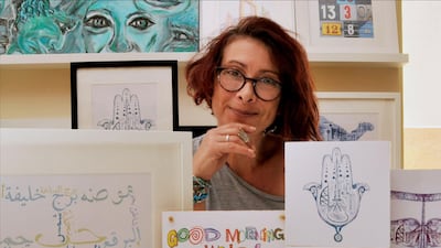 Any income from Rare Find, a jewellery concept set up by Shireen McGurn, goes straight into the 'family pot' during the pandemic. Courtesy: Shireen McGurn