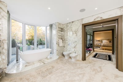 Inside Hamilton Terrace in St Johns Wood, London. Photo: Savills