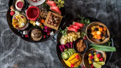Dessert platter at Ce La Vi