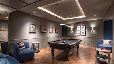 It has its own games room