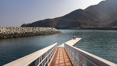 The Sharjah Marine Science Research Centre in Khor Fakkan. Antonie Robertson / The National