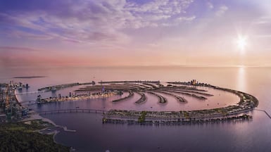 Palm Jebel Ali is set to be twice the size of The Palm Jumeirah, with completion of the project scheduled for the end of 2028. Photo: Nakheel