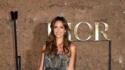 Actress Jessica Alba attends the Christian Dior Cruise 2020 show in Marrakech. Getty Images