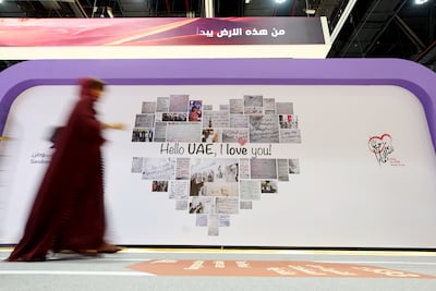 This year marks the 35th staging of the Abu Dhabi Book Fair. Chris Whiteoak / The National