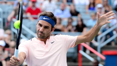 Roger Federer is chasing a sixth US Open title, a 20th grand slam overall, and his third major this season. Paul Chiasson / The Canadian Press