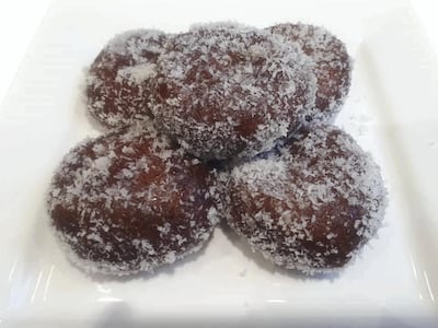 Cape Malay-style koesister.