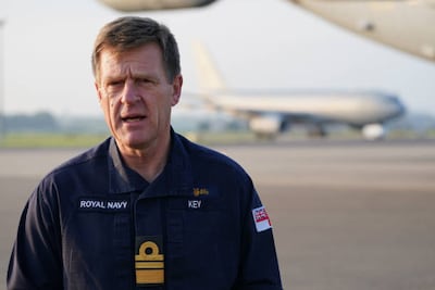 Admiral Sir Ben Key, First Sea Lord. Getty