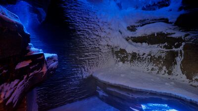 Saray Spa is fitted out with a snow cave