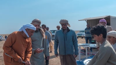 Making food on the trip.