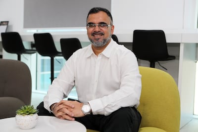 Arpan Ghosh spends the biggest chunk of his monthly income on house rent. Pawan Singh / The National