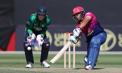 UAE batter Alishan Sharafu has been one of the most consistent batters for the team. Chris Whiteoak / The National