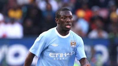 Shaun Wright-Phillips, shown here playing for Manchester City on July 25, 2009, has said he would open to continuing his career in the Arabian Gulf League or Major League Soccer after finishing his contract with Queens Park Rangers. Felix Dlangamandla / Action Images