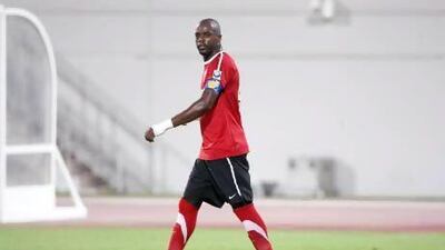 Grafite, the Al Ahli striker, has to serve a six-match suspension for elbowing a player. Pawan Singh / The National