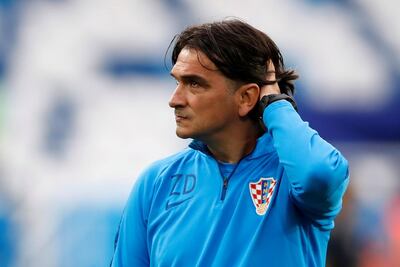 Croatia manager Zlatko Dalic is confident has high expectations of his team. Matthew Childs / Reuters