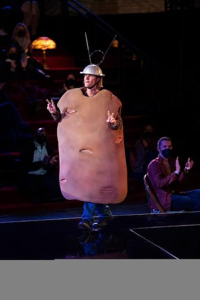 Justin Bieber as 'Spudnik' on the 'Friends' reunion special episode. Courtesy HBO Max