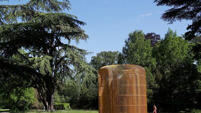 The Gilded Cage by Ai Weiwei is going on display at Britain's Blenheim Palace. Reuters