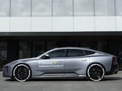 The Polestar 5 can go from 0 to 100kph in less than three seconds. Photo: Polestar