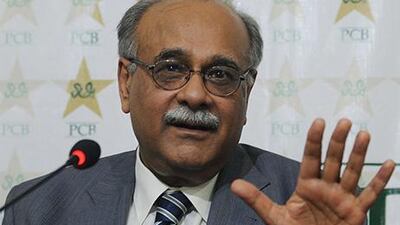 Najam Sethi has been involved in a controversial takeover of Pakistan cricket. Arif Ali / AFP