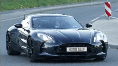 The Aston Martin One-77