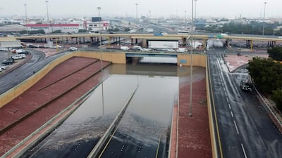 Flooding in Kuwait City. AFP