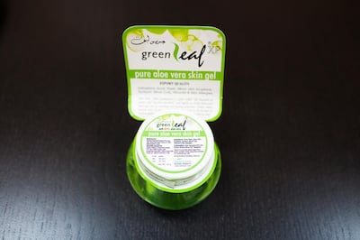 Glycerine works beautifully with other ingredients, such as aloe vera gel for a soothing mask. Sarah Dea/The National