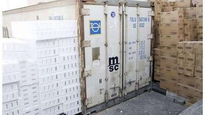 To cope with the extra demand for chickens during Ramadan, the Union Coop in Sharjah installed a refrigerated 40ft container at the rear of the supermarket.