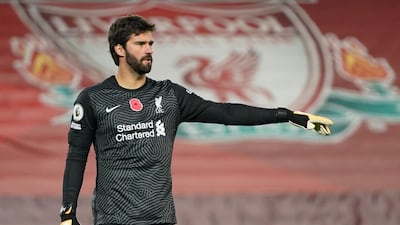 Alisson Becker of Liverpool, £72.65m. Getty