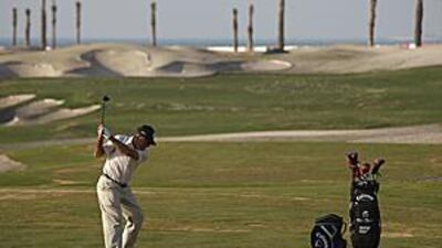 Gary Player also designed the Saadiyat Beach Golf Club, above, which is expected to be opened to the public by the end of the year.