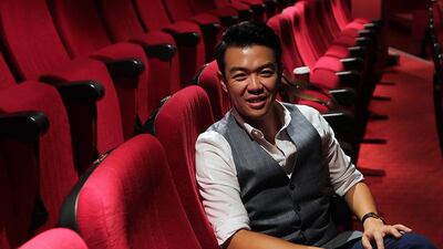 Wonho Chung says performing in Arabic in this part of the world makes him ‘a big fish in a small pond’. Satish Kumar / The National