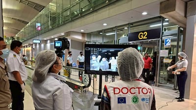 Thailand’s international disease control checkpoints have carried out health screening measures for flights arriving from West Bengal, India, amid a Nipah outbreak. EPA