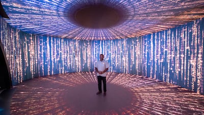 Visitors at the Egypt Pavilion, Expo 2020 Dubai. Stuart Wilson/Expo 2020 Dubai